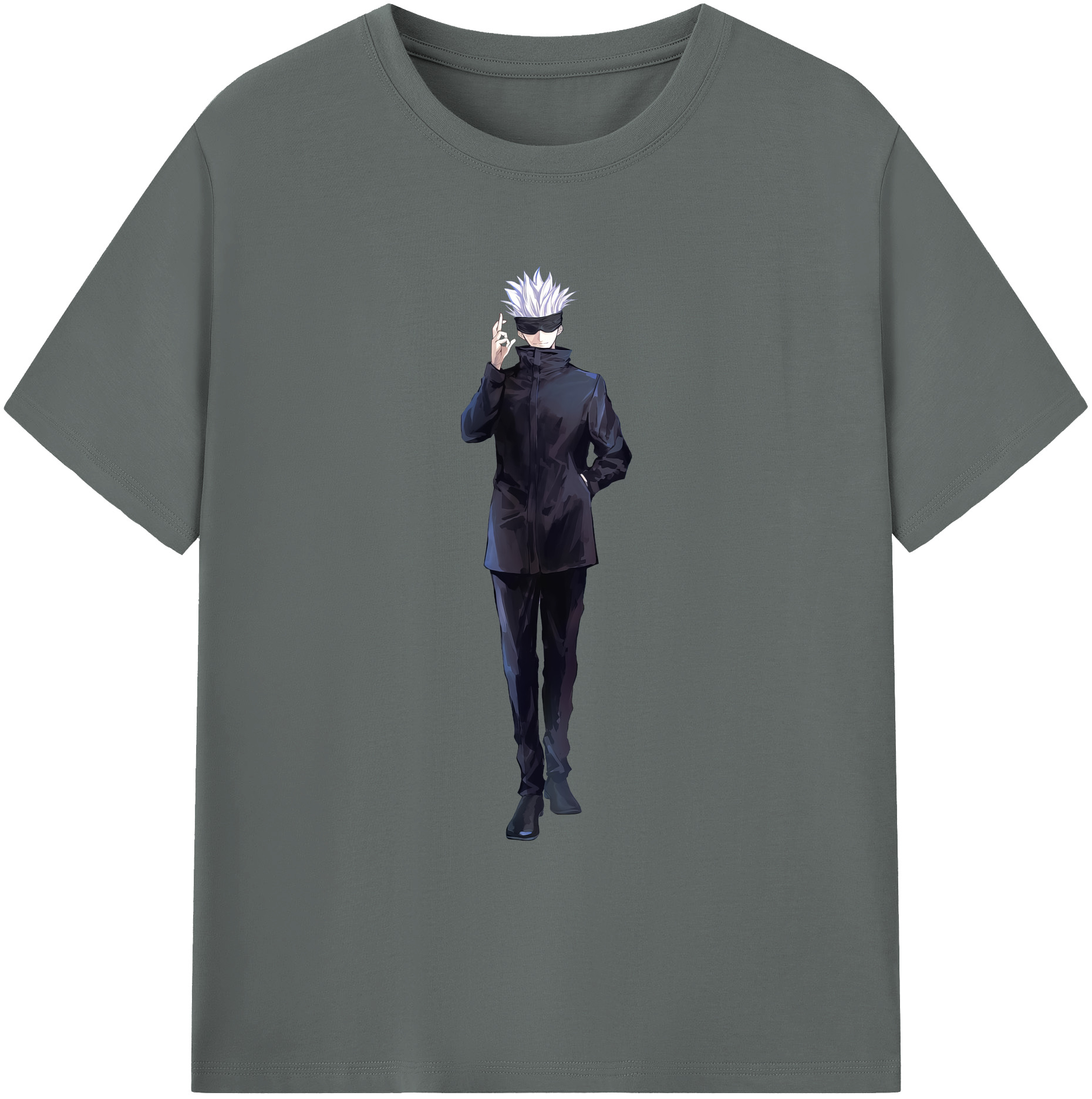 （画像用） 呪術廻戦 Jujutsu Kaisen 綿100％ メンズ半袖Tシャツ｜肌触りやわらか＆通気性